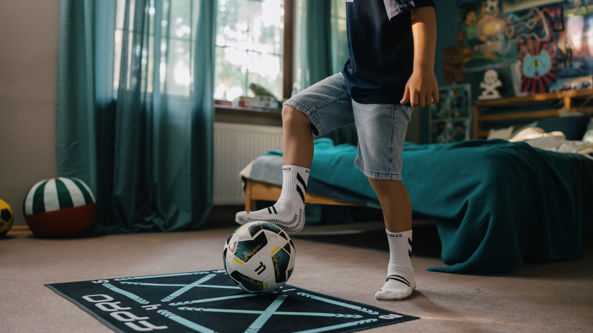 Training equipment and supplies range from FPRO mats to rebound boards and nets